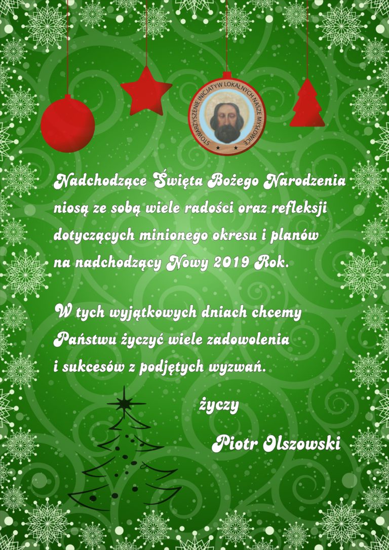 Życzenia świąteczne