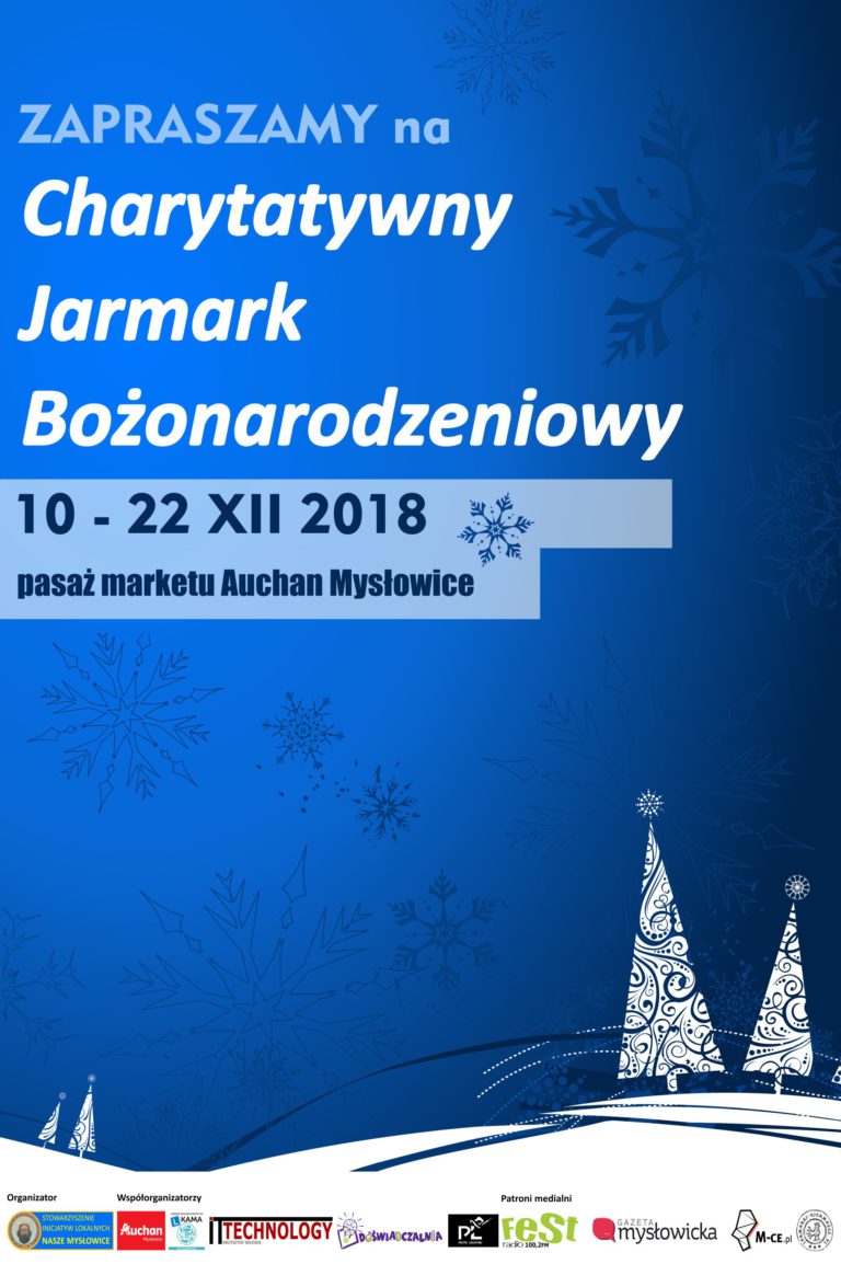 Charytatywny Jarmark Bożonarodzeniowy – startujemy