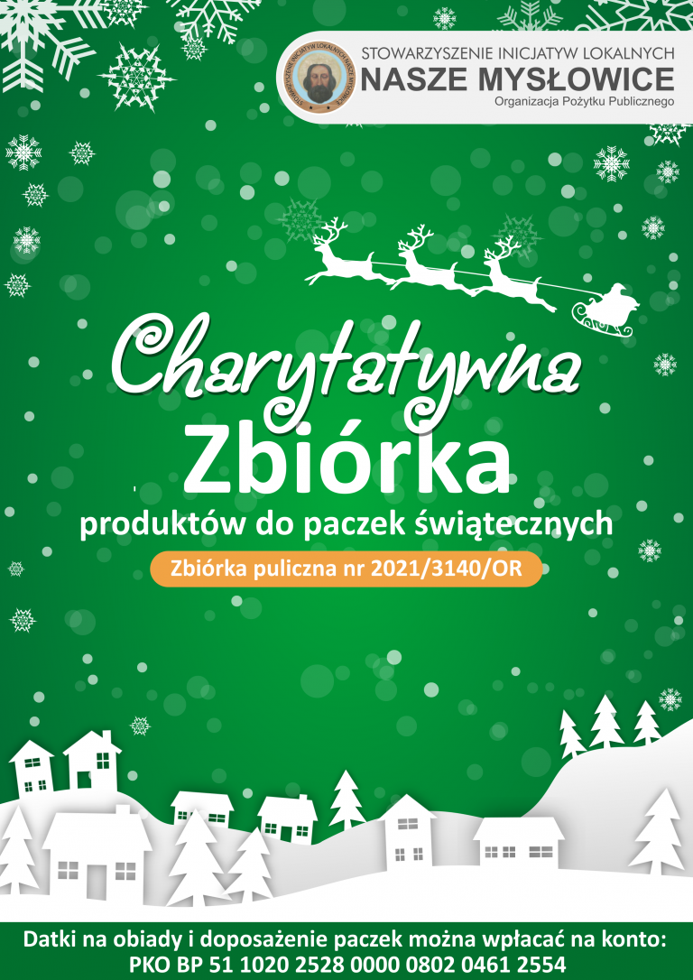 Charytatywna zbiórka produktów do paczek świątecznych – stan na dzień 10 grudnia