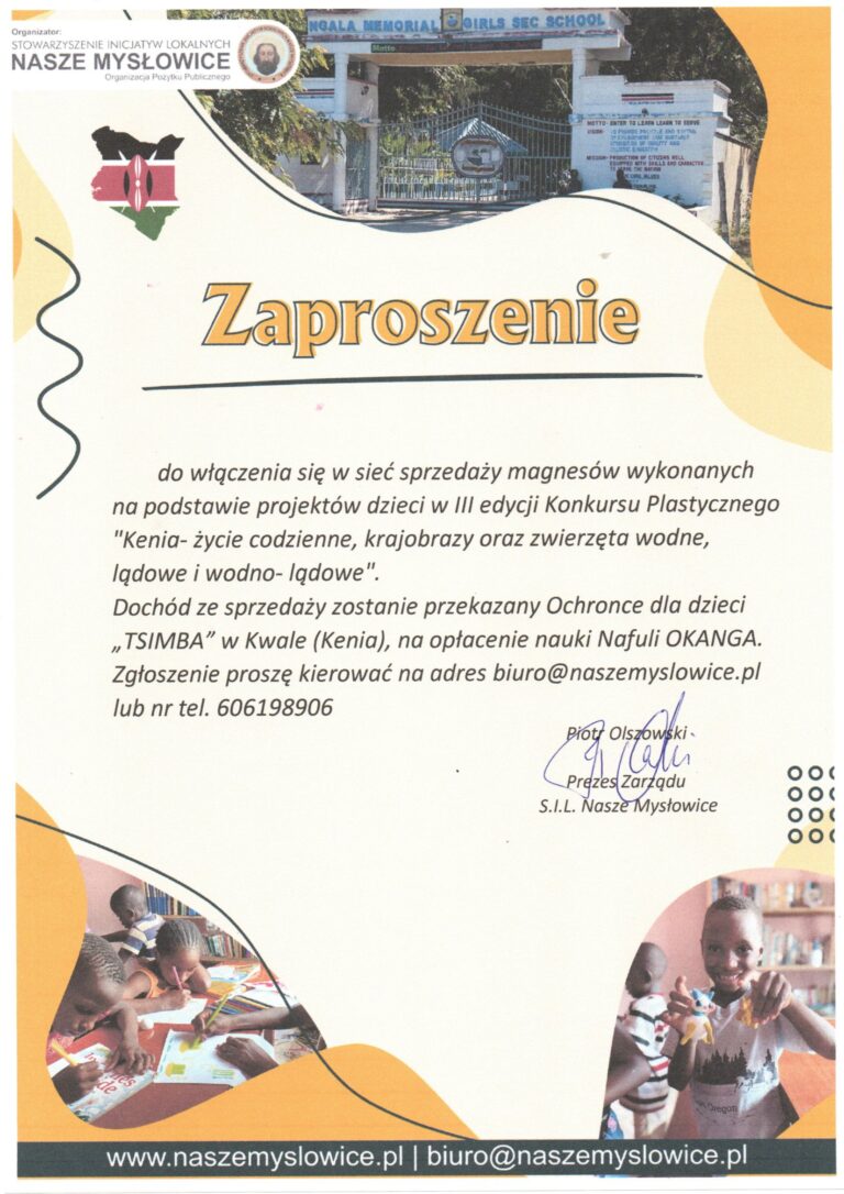 Radio eska zaprasza do wsparcia  dzieci z ochronki  „TSIMBA” w Kwale (Kenia)