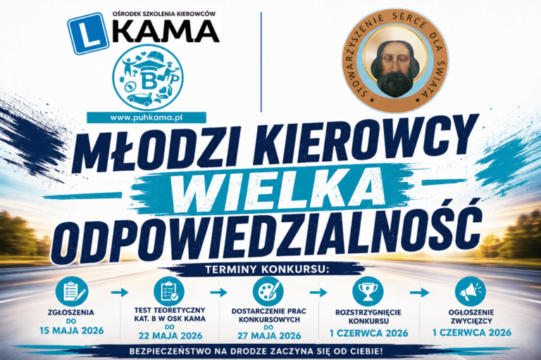 Konkurs dla młodzieży „Bezpieczna droga do przyszłości”